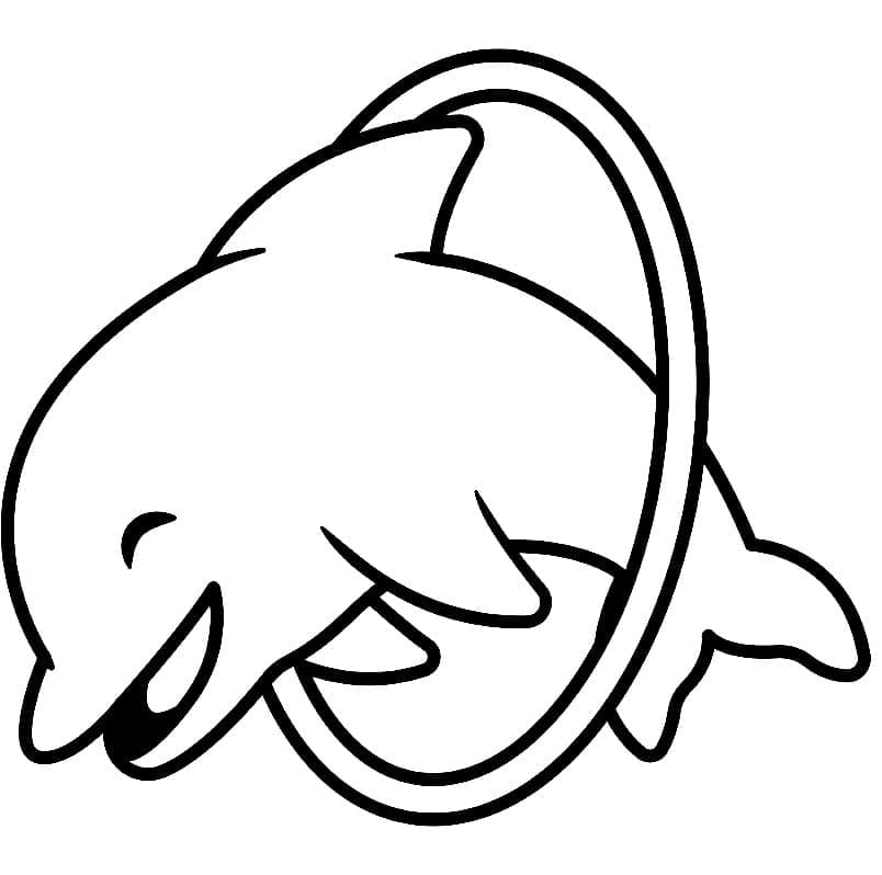 Free printable Dolphin coloring page #182745 from Animals collection