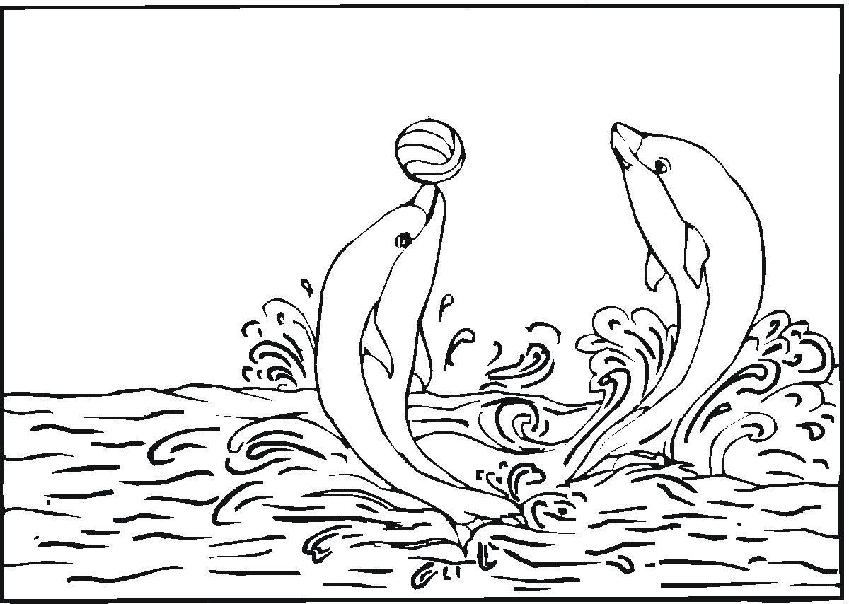 Coloring page: Dolphin (Animals) #5097 - Free Printable Coloring Pages