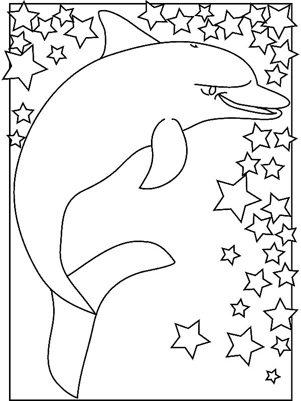 Coloring page: Dolphin (Animals) #5136 - Free Printable Coloring Pages