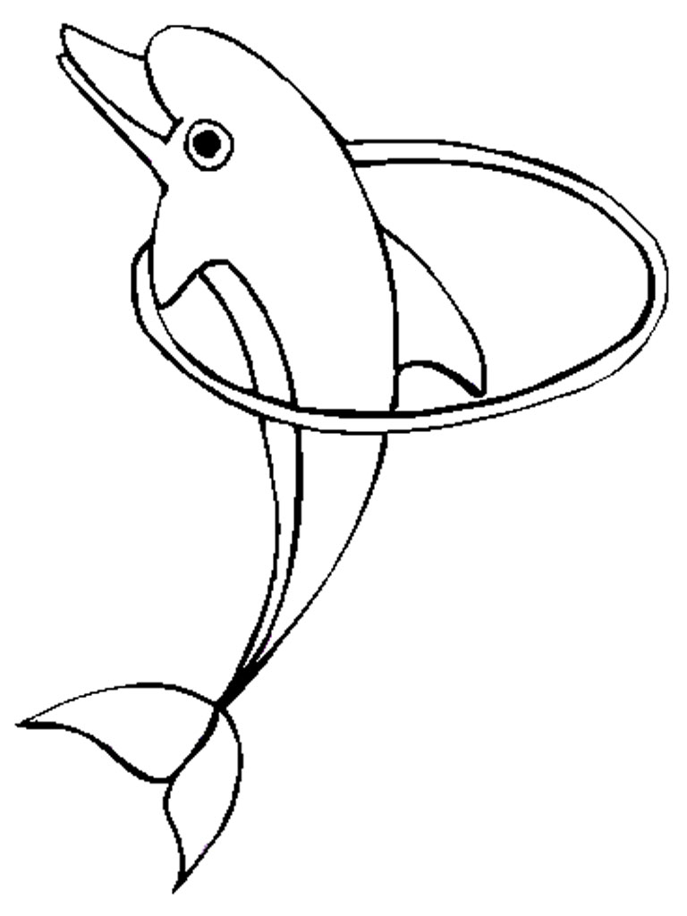 Coloring page: Dolphin (Animals) #5171 - Free Printable Coloring Pages