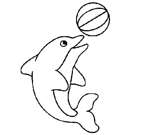 Coloring page: Dolphin (Animals) #5187 - Free Printable Coloring Pages