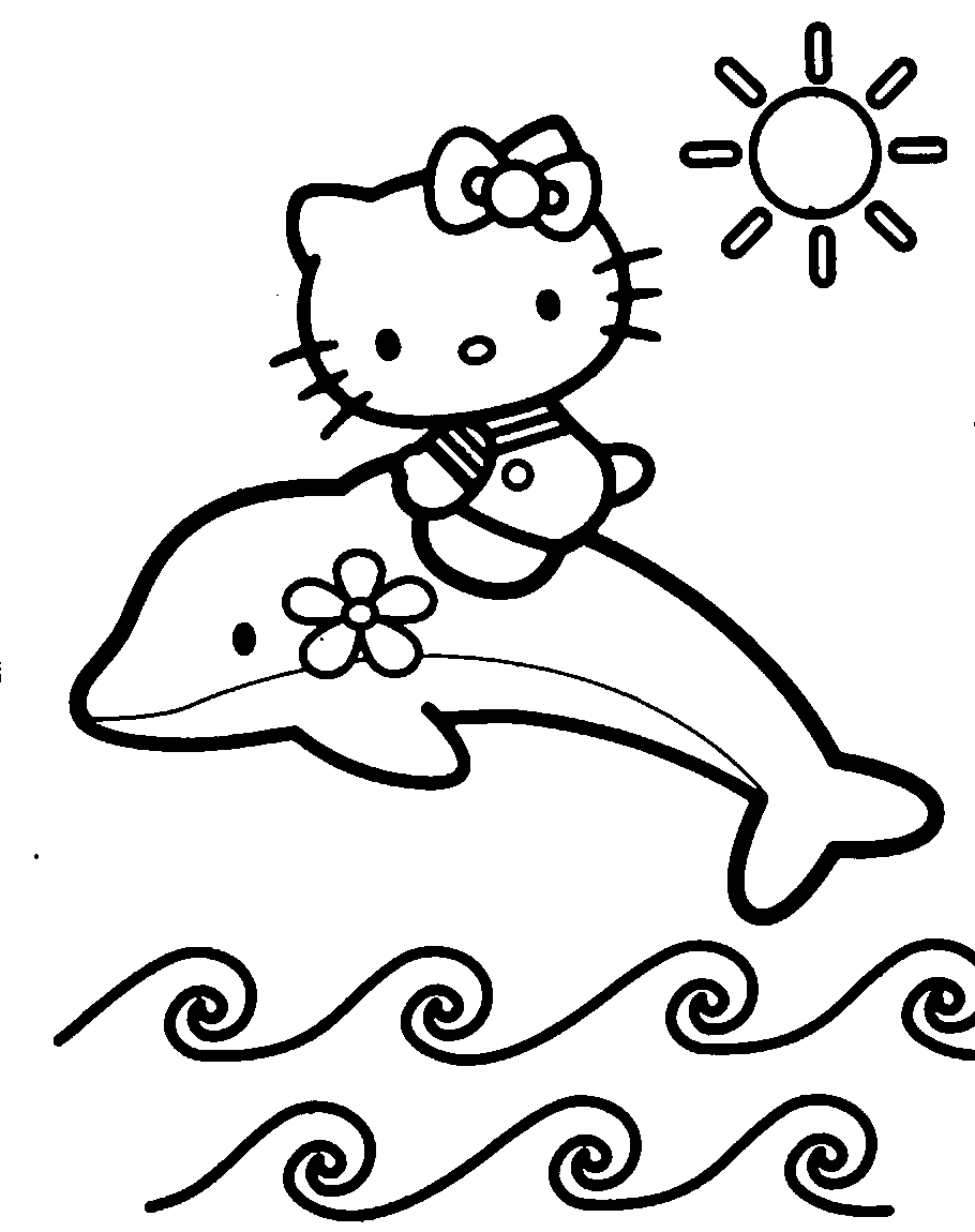 Coloring page: Dolphin (Animals) #5196 - Free Printable Coloring Pages