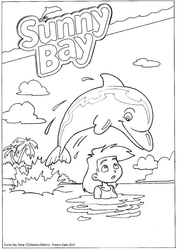 Coloring page: Dolphin (Animals) #5203 - Free Printable Coloring Pages