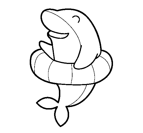 Coloring page: Dolphin (Animals) #5227 - Free Printable Coloring Pages