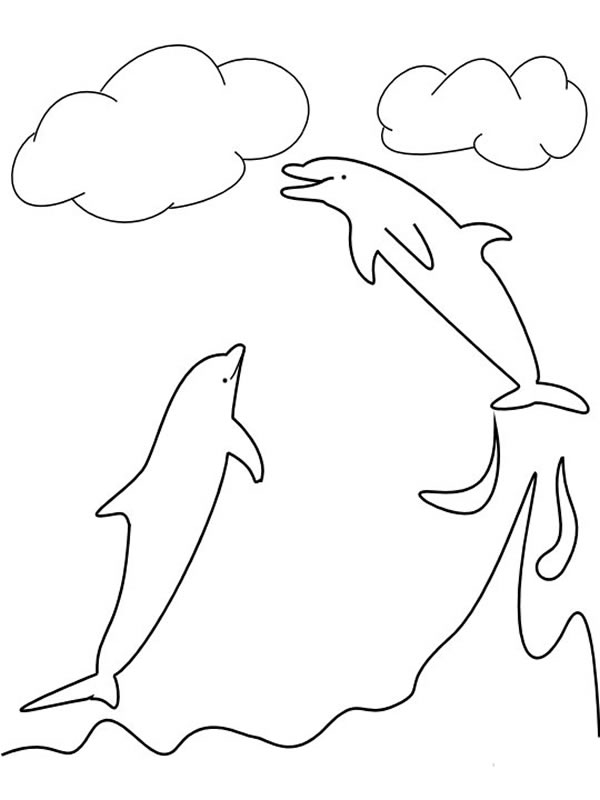 Coloring page: Dolphin (Animals) #5244 - Free Printable Coloring Pages