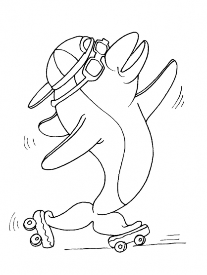 Coloring page: Dolphin (Animals) #5254 - Free Printable Coloring Pages