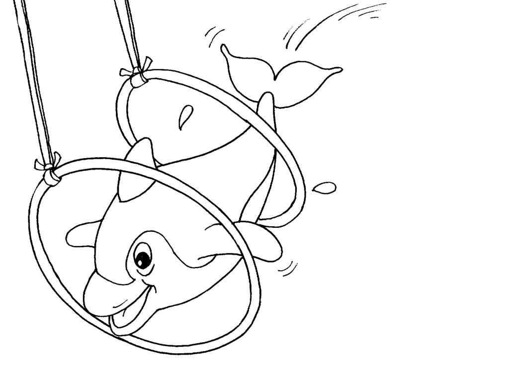 Coloring page: Dolphin (Animals) #5257 - Free Printable Coloring Pages