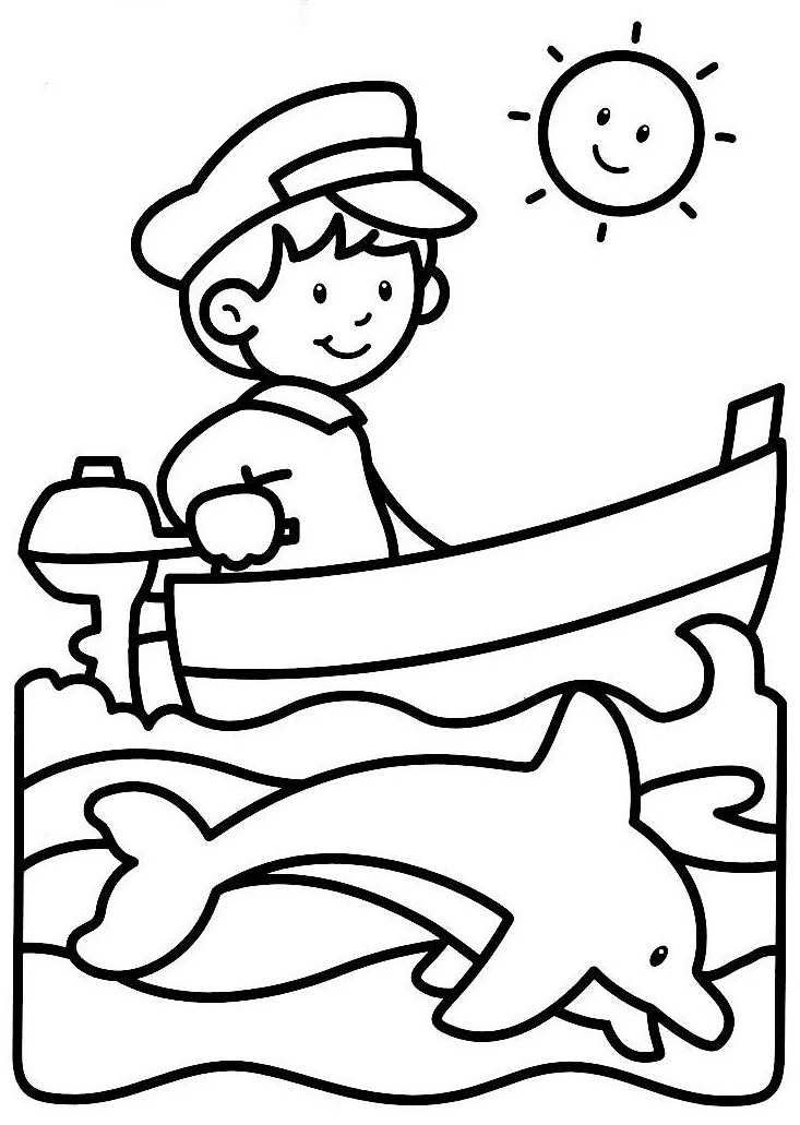 Coloring page: Dolphin (Animals) #5258 - Free Printable Coloring Pages