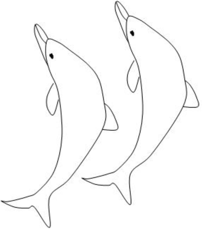 Coloring page: Dolphin (Animals) #5270 - Free Printable Coloring Pages