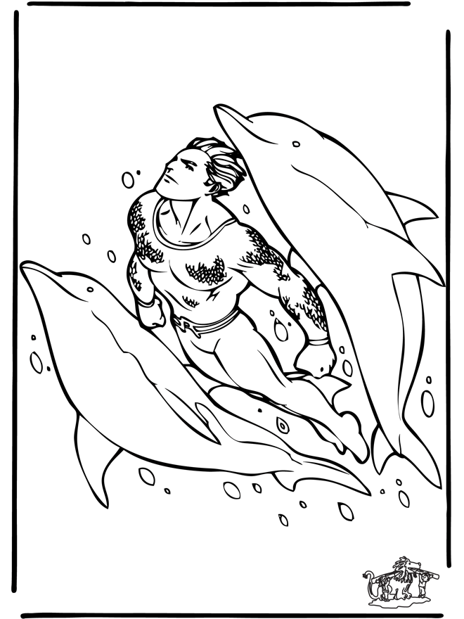 Coloring page: Dolphin (Animals) #5280 - Free Printable Coloring Pages