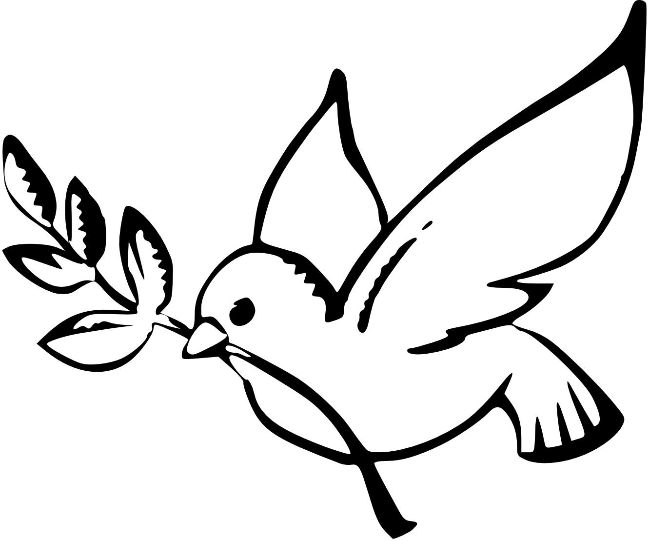 doves coloring pages