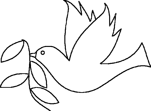 Coloring page: Dove (Animals) #3907 - Free Printable Coloring Pages