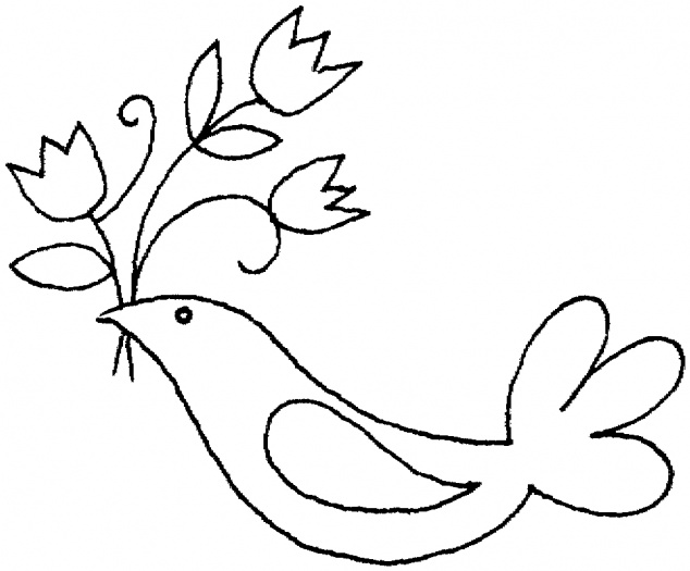 Coloring page: Dove (Animals) #3916 - Free Printable Coloring Pages