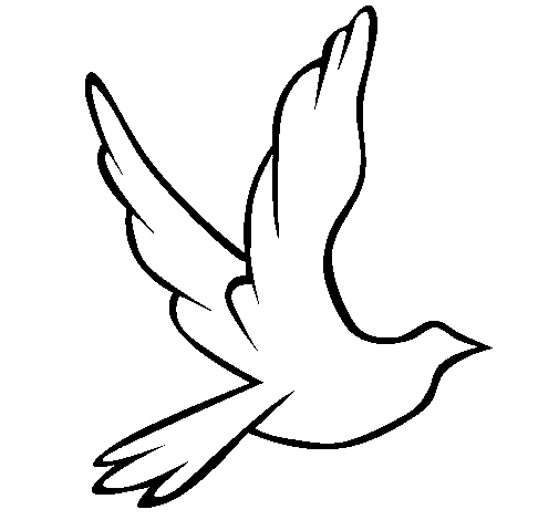 Coloring page: Dove (Animals) #3924 - Free Printable Coloring Pages