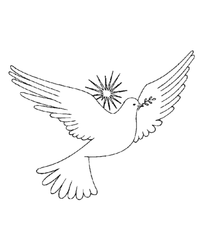 Coloring page: Dove (Animals) #3970 - Free Printable Coloring Pages