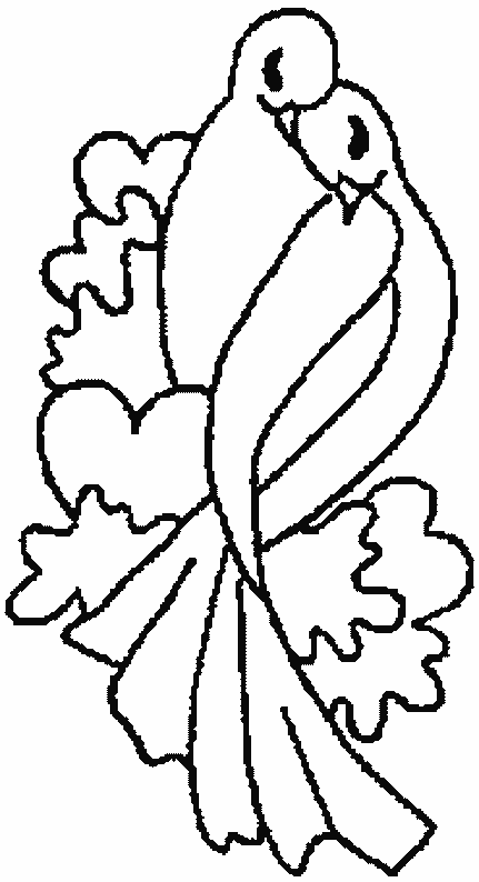 Coloring page: Dove (Animals) #4013 - Free Printable Coloring Pages