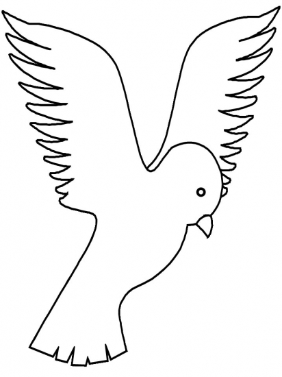 Coloring page: Dove (Animals) #4019 - Free Printable Coloring Pages