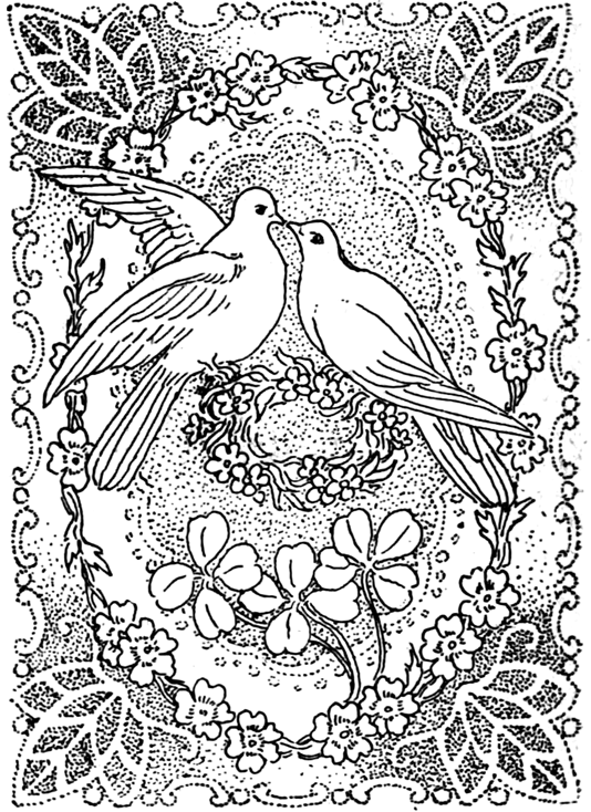 Coloring page: Dove (Animals) #4021 - Free Printable Coloring Pages