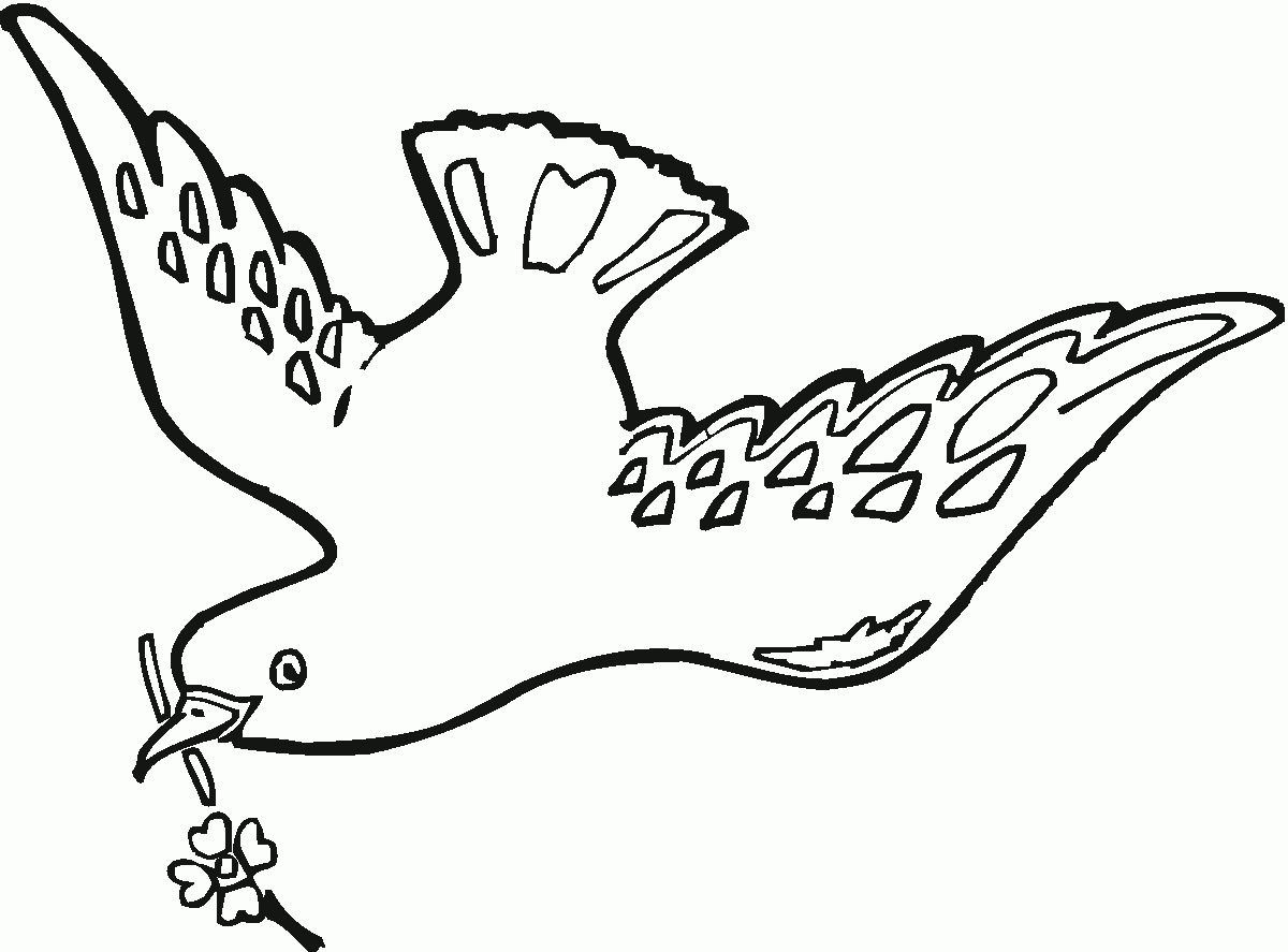 Coloring page: Dove (Animals) #4028 - Free Printable Coloring Pages