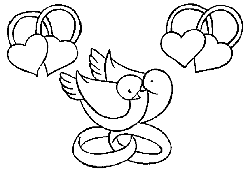 Coloring page: Dove (Animals) #4042 - Free Printable Coloring Pages