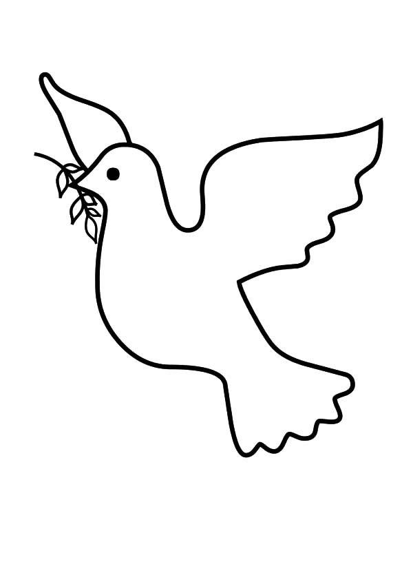Coloring page: Dove (Animals) #4053 - Free Printable Coloring Pages