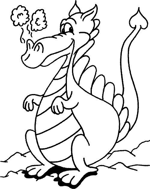 Coloring page: Dragon (Animals) #5702 - Free Printable Coloring Pages
