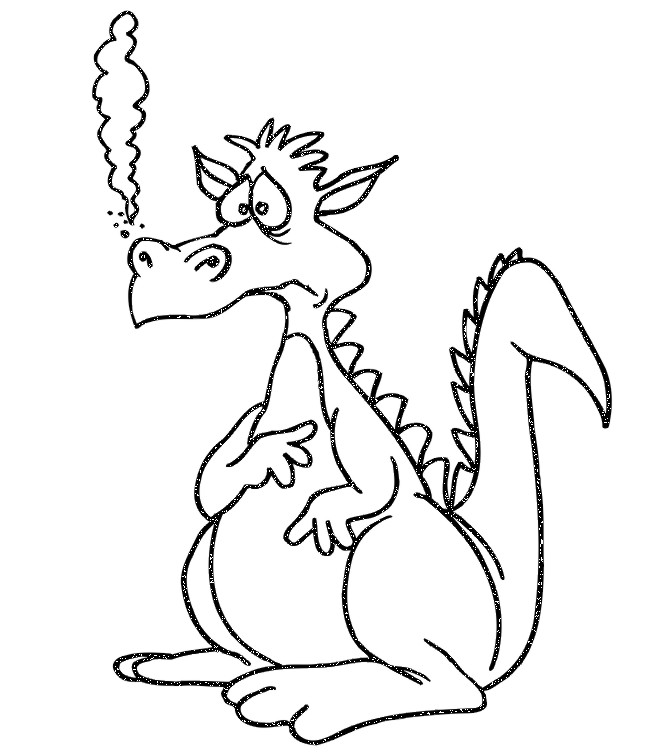 Coloring page: Dragon (Animals) #5737 - Free Printable Coloring Pages