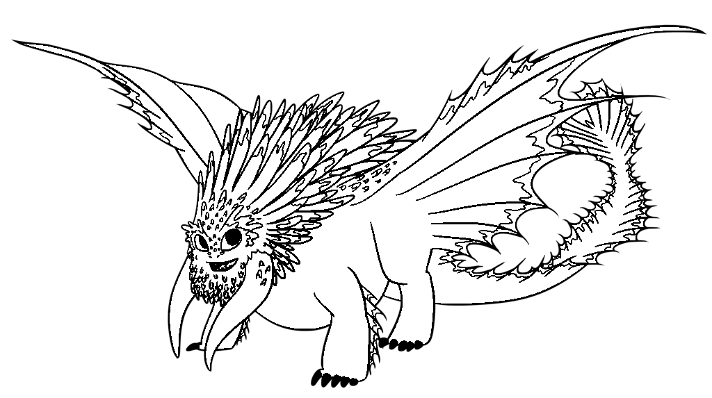 Coloring page: Dragon (Animals) #5752 - Free Printable Coloring Pages