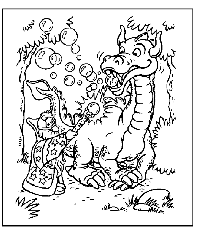 Coloring page: Dragon (Animals) #5781 - Free Printable Coloring Pages
