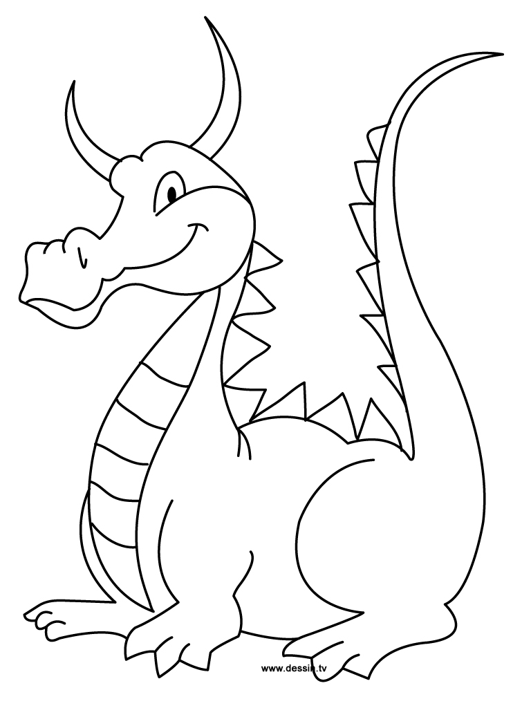 Coloring page: Dragon (Animals) #5802 - Free Printable Coloring Pages