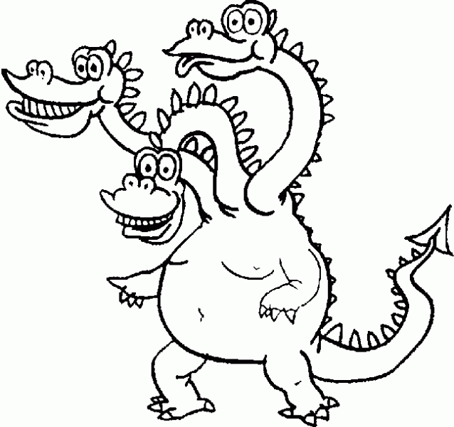 Coloring page: Dragon (Animals) #5821 - Free Printable Coloring Pages