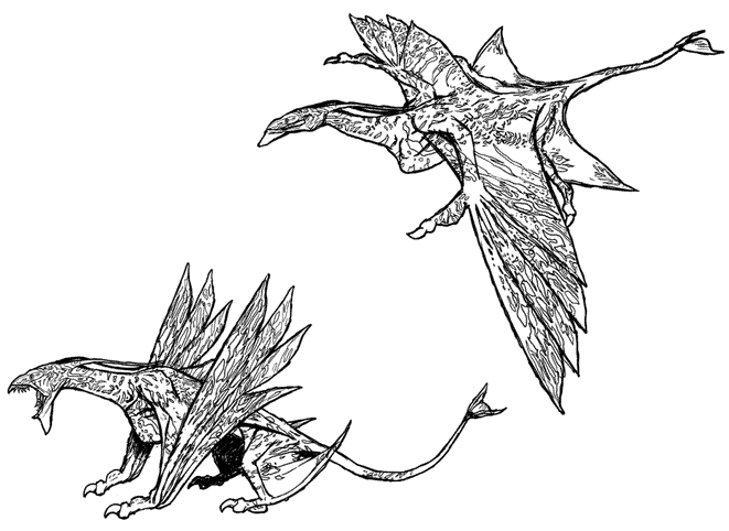 Coloring page: Dragon (Animals) #5846 - Free Printable Coloring Pages