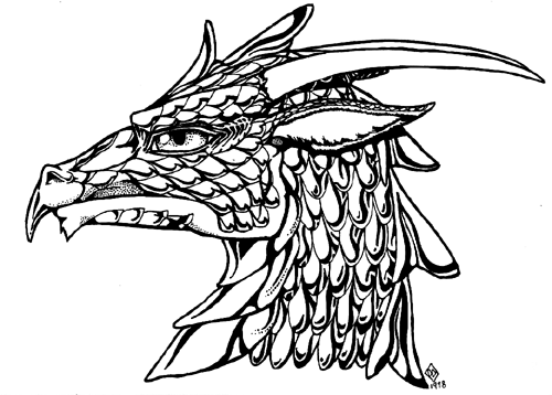 Coloring page: Dragon (Animals) #5868 - Free Printable Coloring Pages