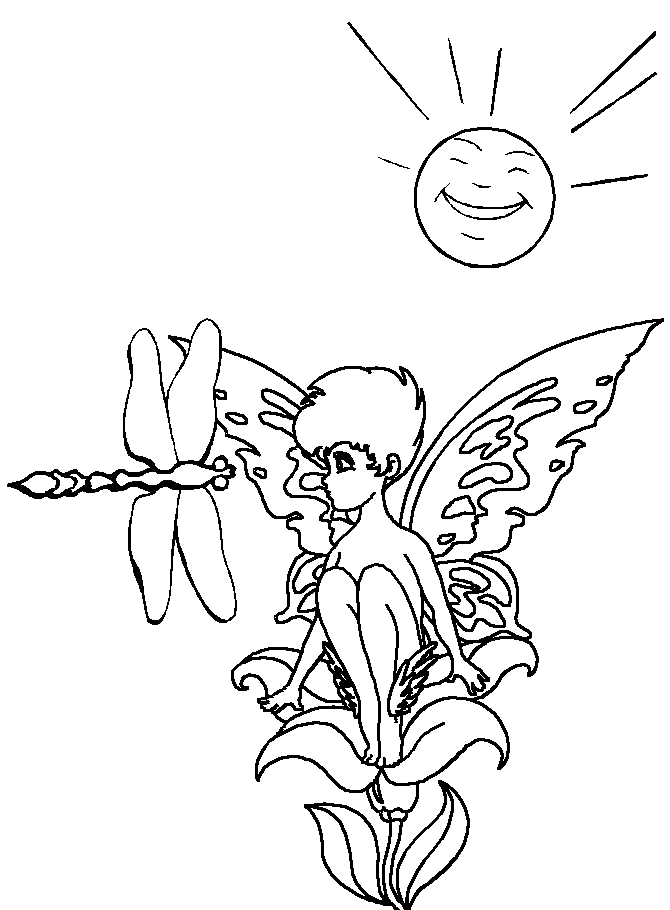 Coloring page: Dragonfly (Animals) #10007 - Free Printable Coloring Pages