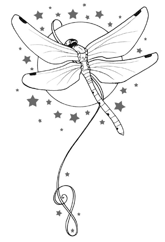 Coloring page: Dragonfly (Animals) #10020 - Free Printable Coloring Pages
