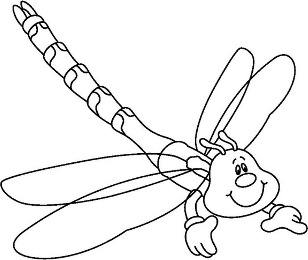 Coloring page: Dragonfly (Animals) #9889 - Free Printable Coloring Pages