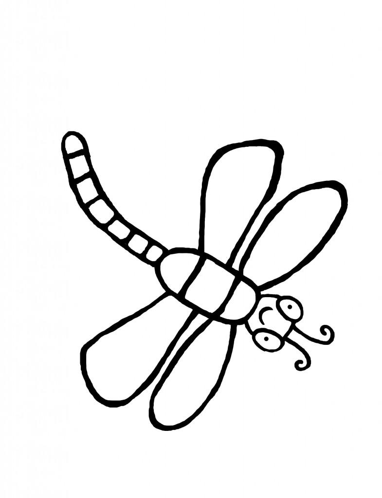 Coloring page: Dragonfly (Animals) #9896 - Free Printable Coloring Pages