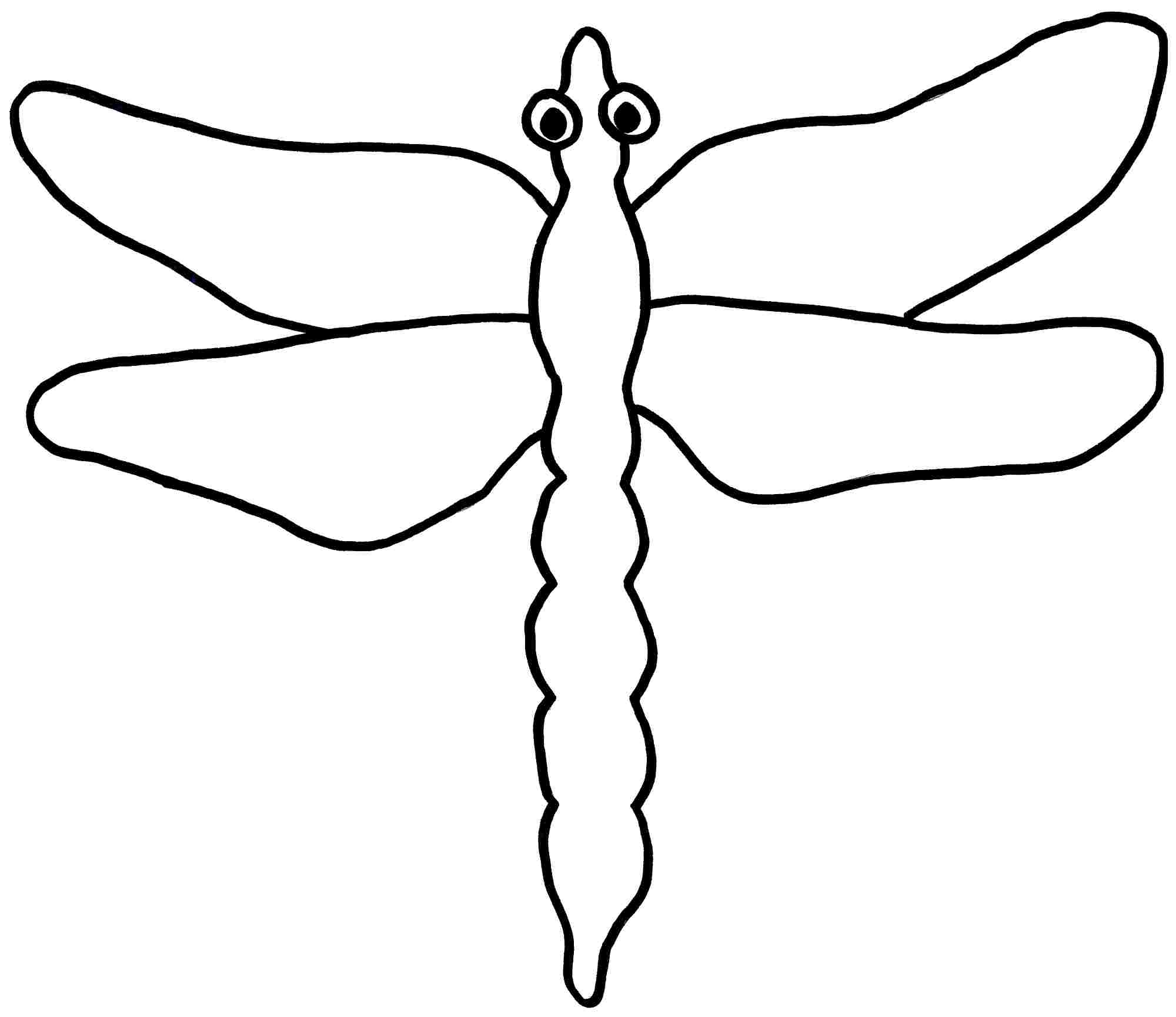 Coloring page: Dragonfly (Animals) #9921 - Free Printable Coloring Pages