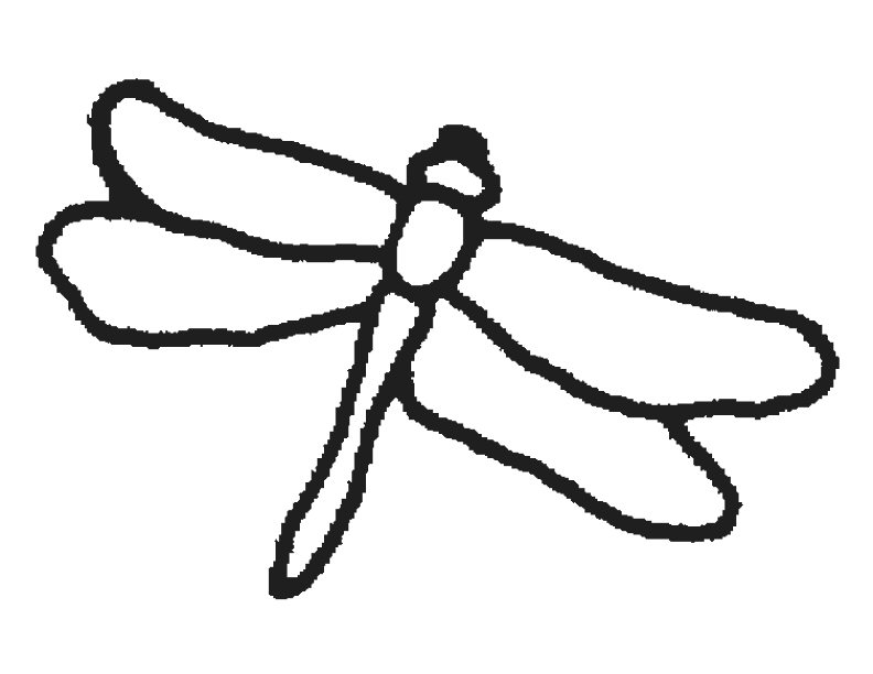 Coloring page: Dragonfly (Animals) #9922 - Free Printable Coloring Pages