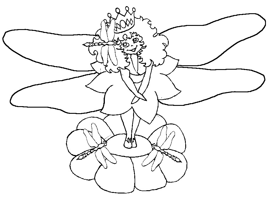 Coloring page: Dragonfly (Animals) #9933 - Free Printable Coloring Pages