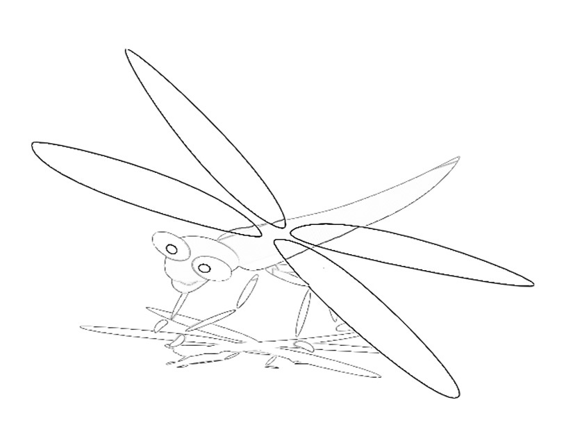 Coloring page: Dragonfly (Animals) #9965 - Free Printable Coloring Pages
