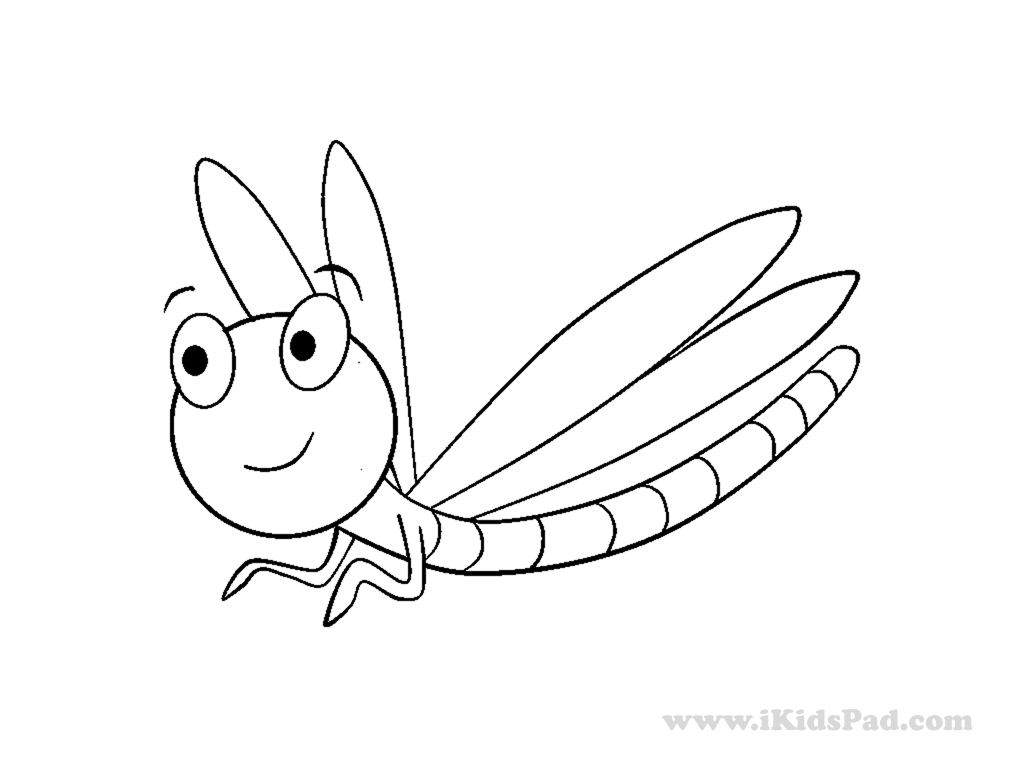 Coloring page: Dragonfly (Animals) #9978 - Free Printable Coloring Pages