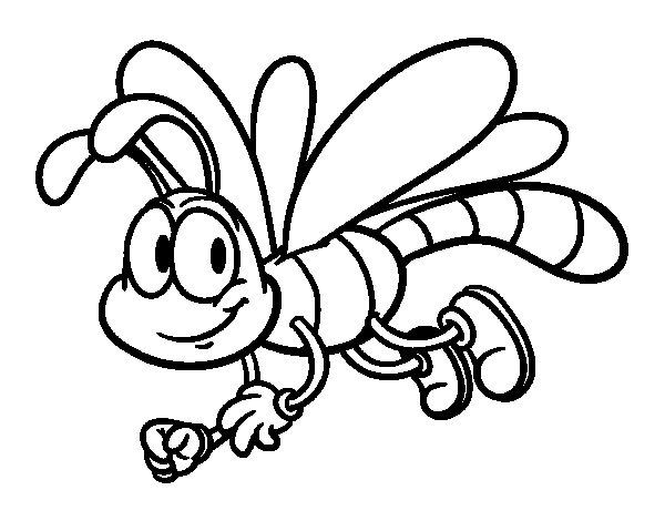 Coloring page: Dragonfly (Animals) #9983 - Free Printable Coloring Pages