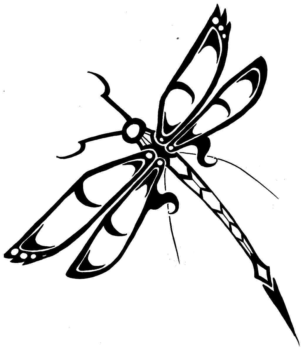 Dragonfly #94 (Animals) – Printable coloring pages