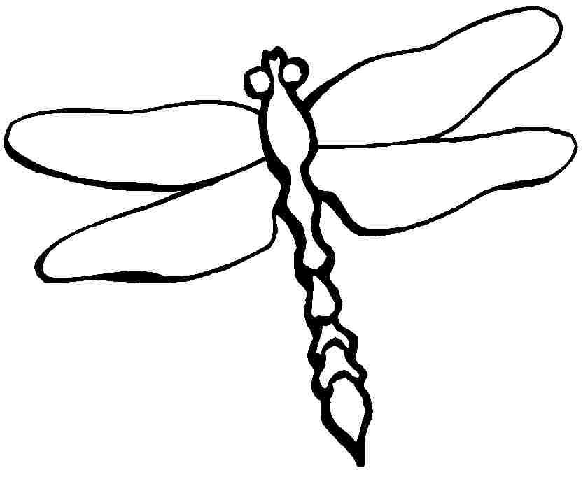 Coloring page: Dragonfly (Animals) #9989 - Free Printable Coloring Pages