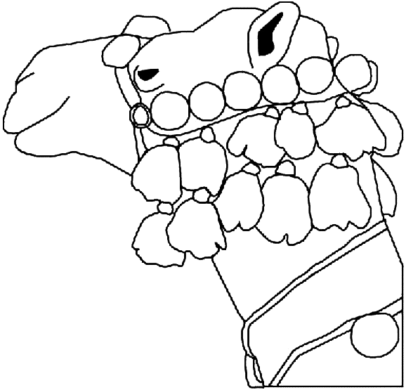 Coloring page: Dromedary (Animals) #6089 - Free Printable Coloring Pages