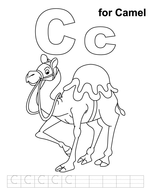 Coloring page: Dromedary (Animals) #6090 - Free Printable Coloring Pages