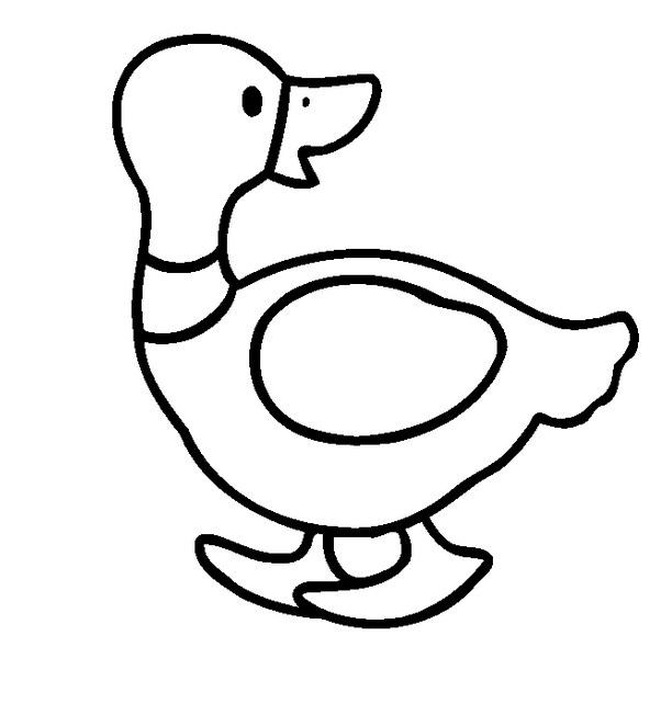 Coloring page: Duck (Animals) #1447 - Free Printable Coloring Pages