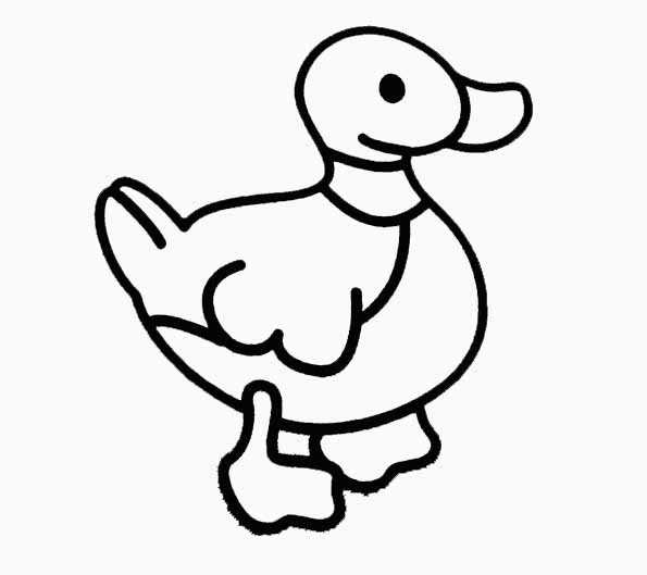 Coloring page: Duck (Animals) #1464 - Free Printable Coloring Pages