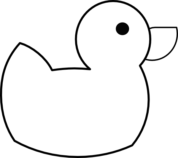 Duck 1470 Animals Printable Coloring Pages